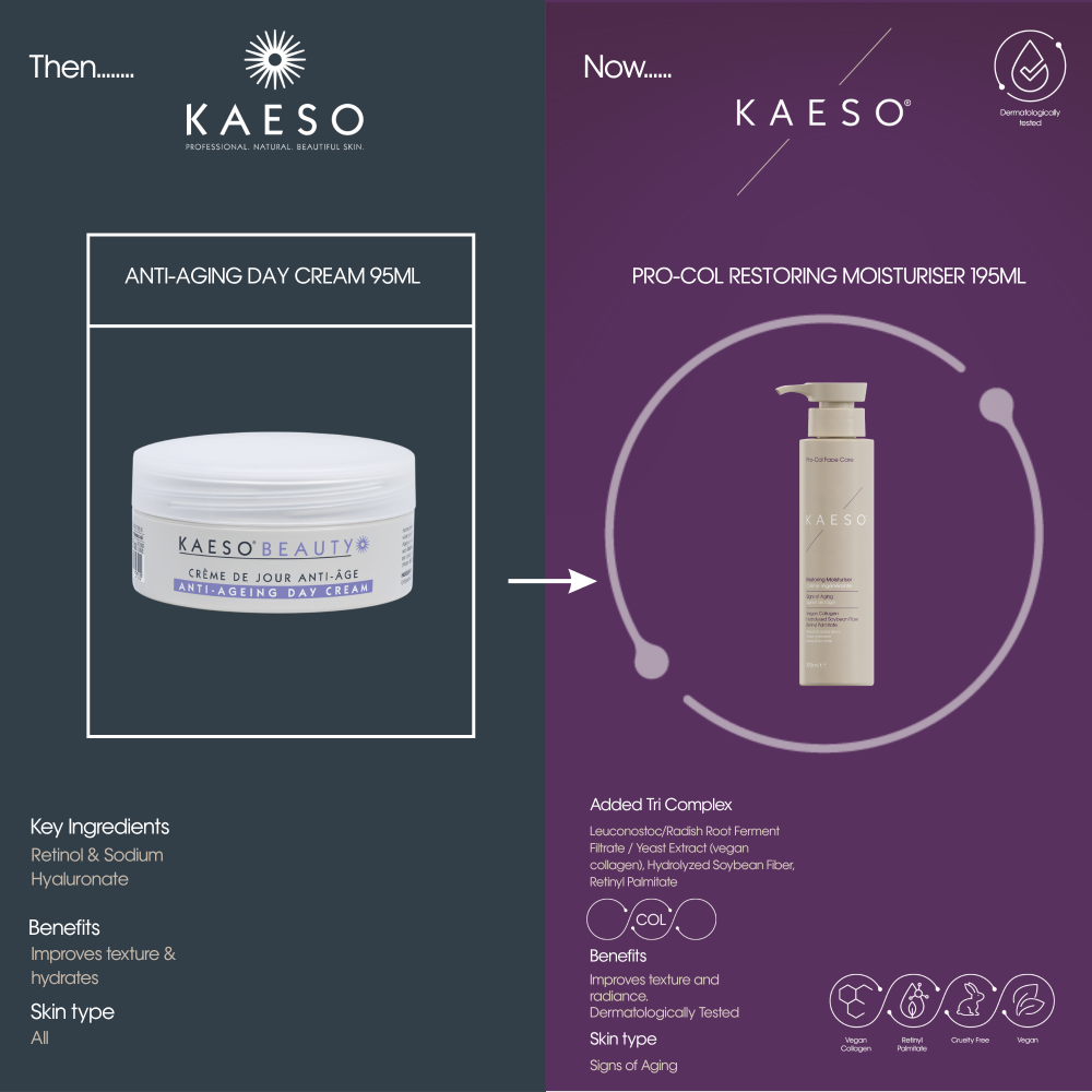 Kaeso Pro-Col Face Care Restoring Moisturiser 195ml