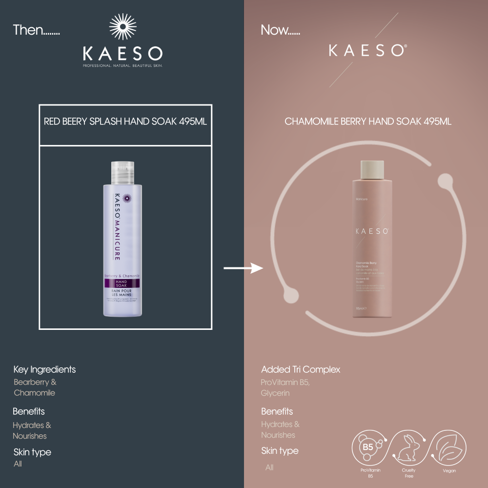Kaeso Manicure Chamomile Berry Hand Soak 495ml