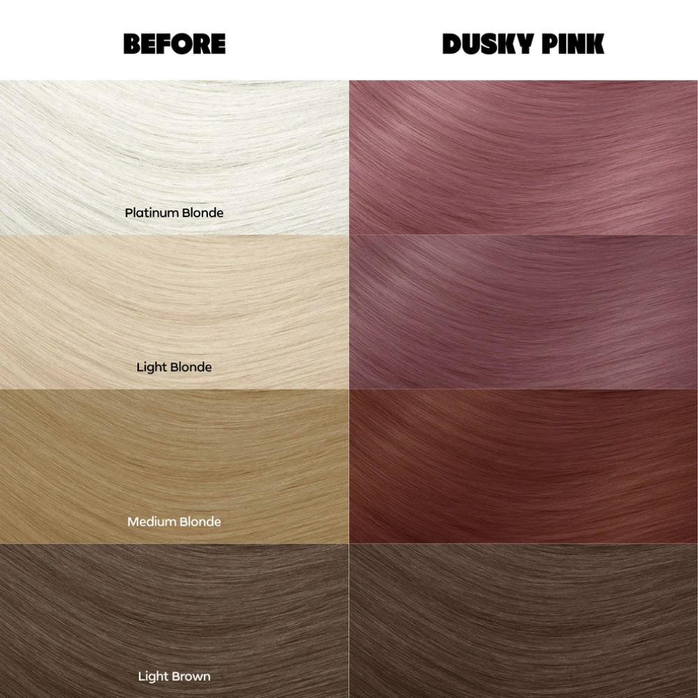 Crazy Colour Dusty Pink Hair Dye 100ml