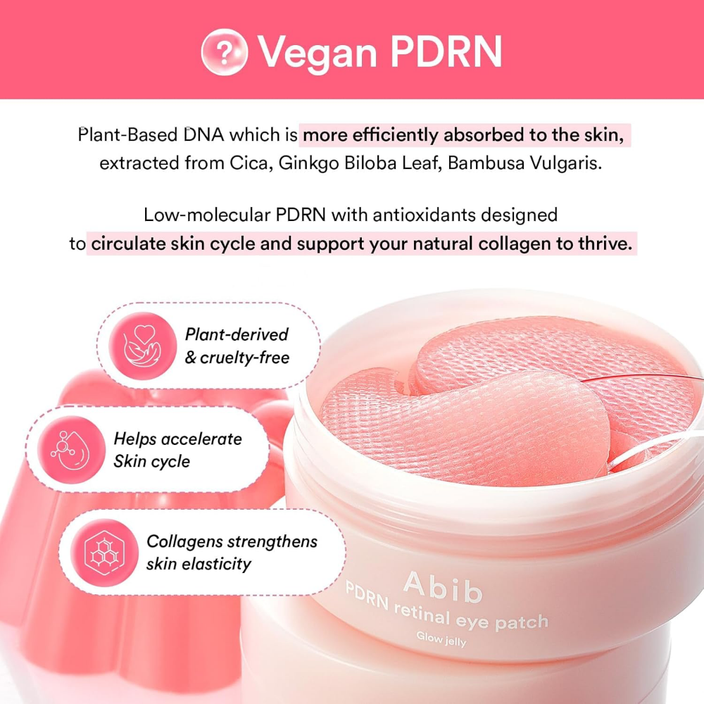 Abib PDRN Retinal Eye Patch Glow Jelly 84g