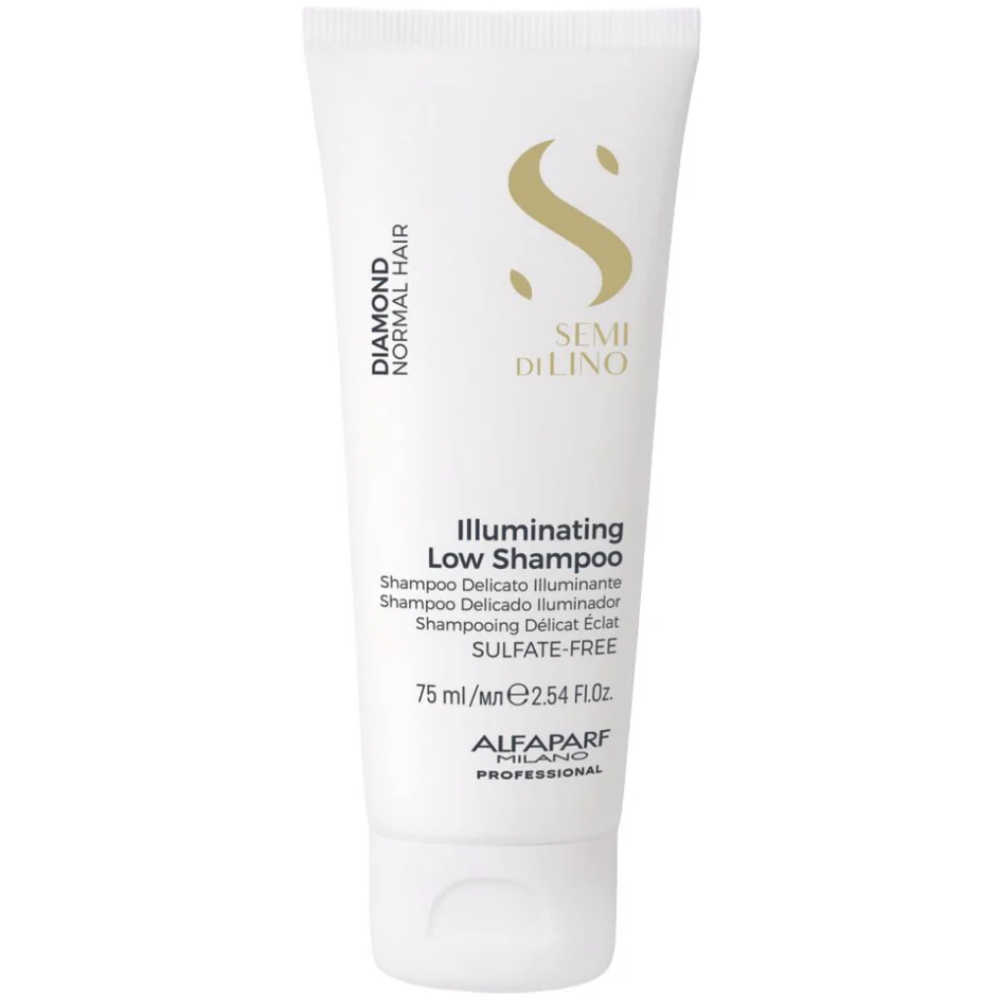 Alfaparf Milano Semi Di Lino Diamond Illuminating Shampoo 75ml & Conditioner 50ml Twin