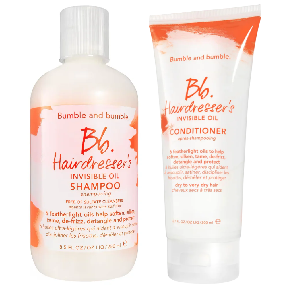 Bumble and bumble Hairdresser's Invisible Oil Hydrating Shampoo 250ml & Conditioner 200ml Twin
