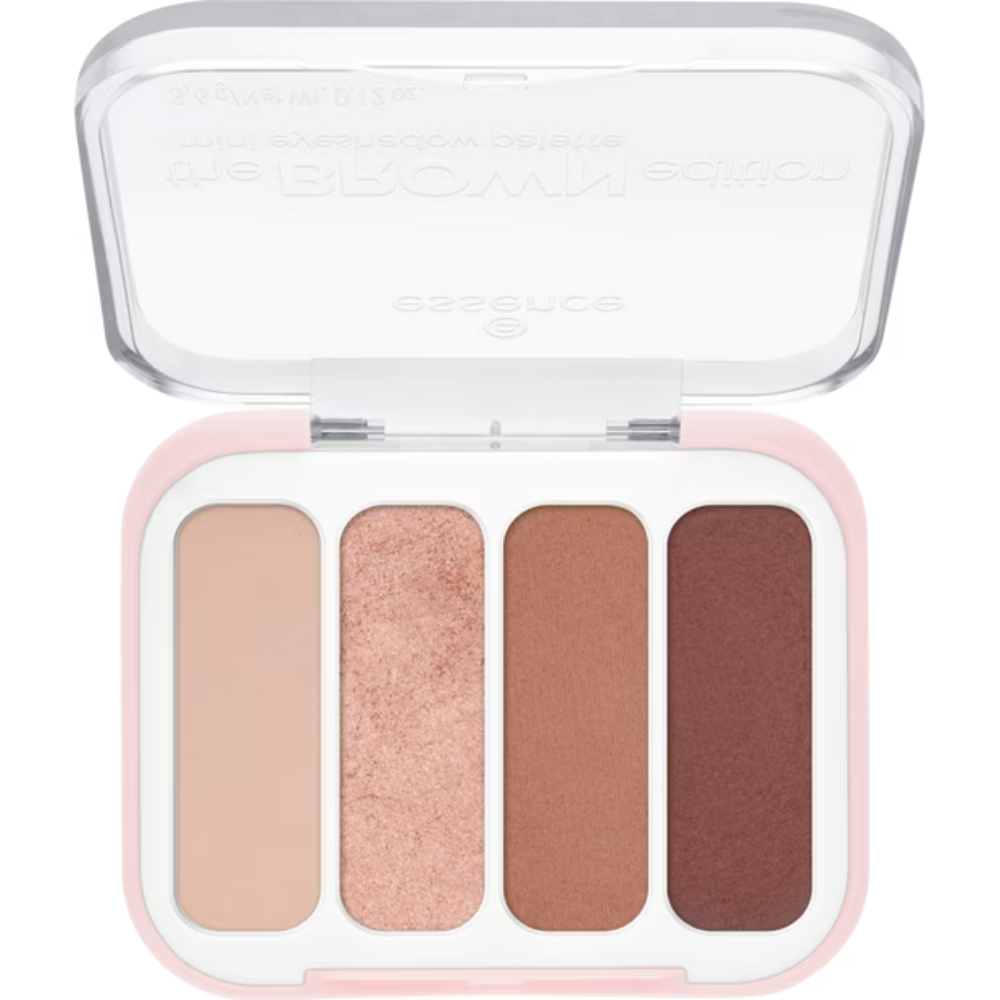 Essence The Brown Edition 4 Colour Mini Eyeshadow Palette