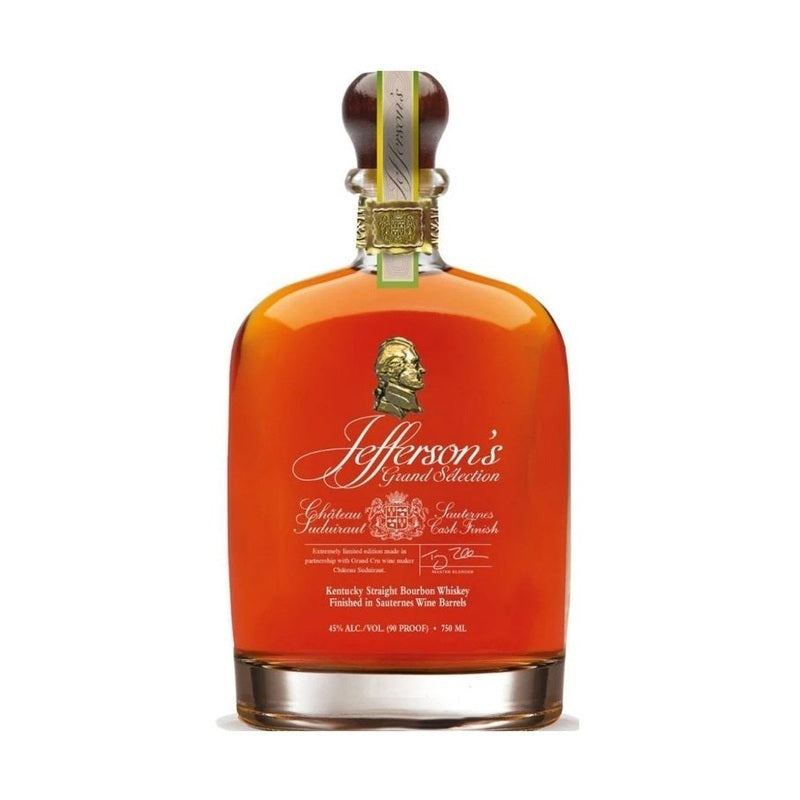 Jefferson's Grand Selection Chƒteau Suduiraut Sauternes Cask Finish Kentucky Straight Bourbon Whiskey