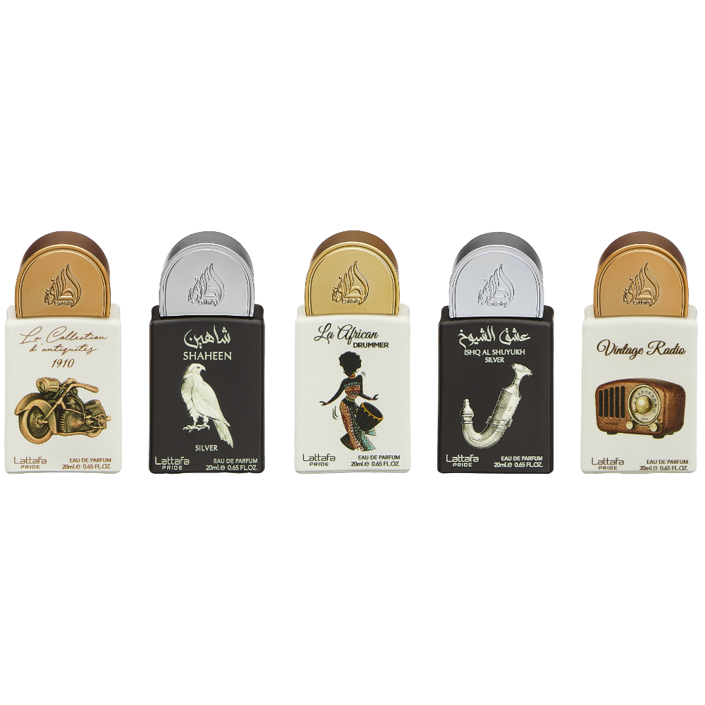 Lattafa Eau De Parfum Discovery Gift Set 5 x 20ml
