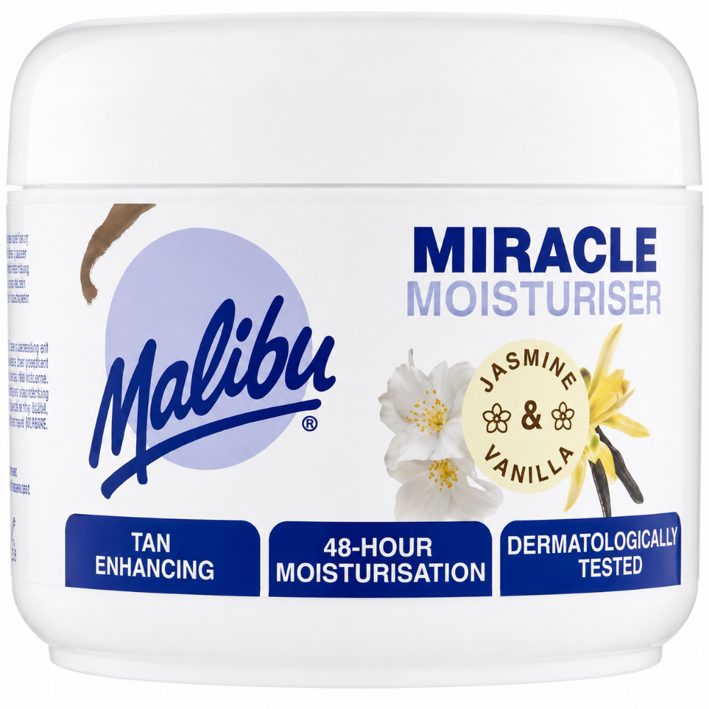 Malibu Miracle Moisturiser Jasmine & Vanilla 300ml