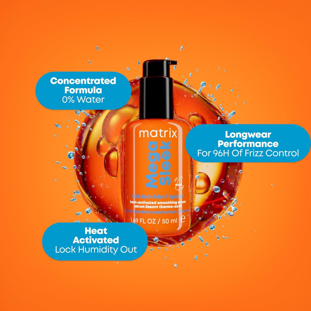 Matrix Mega Sleek 96H Anti-Frizz Topcoat 30ml