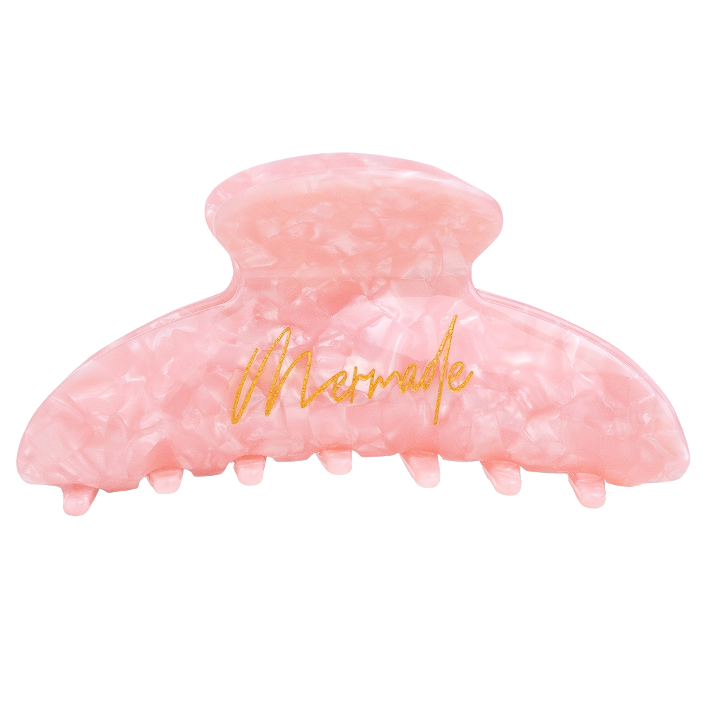 Mermade Hair Claw Clip Pink
