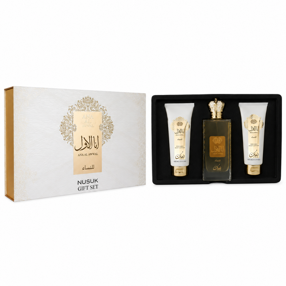 Nusuk Ana Al Awwal Eau De Parfum Gift Set 100ml