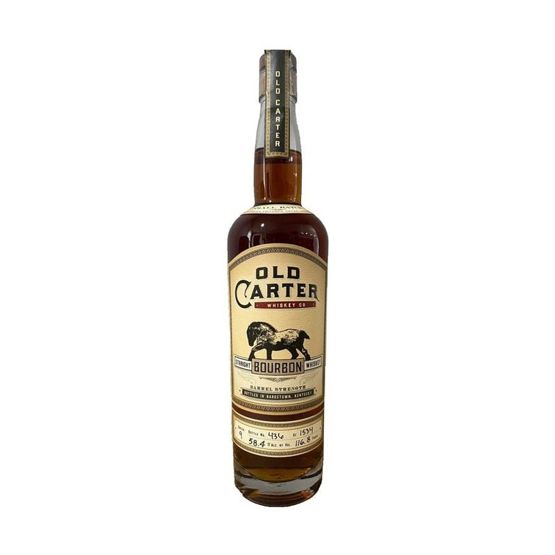 Old Carter Small Batch Straight Bourbon Whiskey Batch No. 9