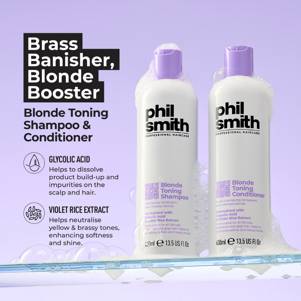 Phil Smith Blonde Toning Shampoo 400ml
