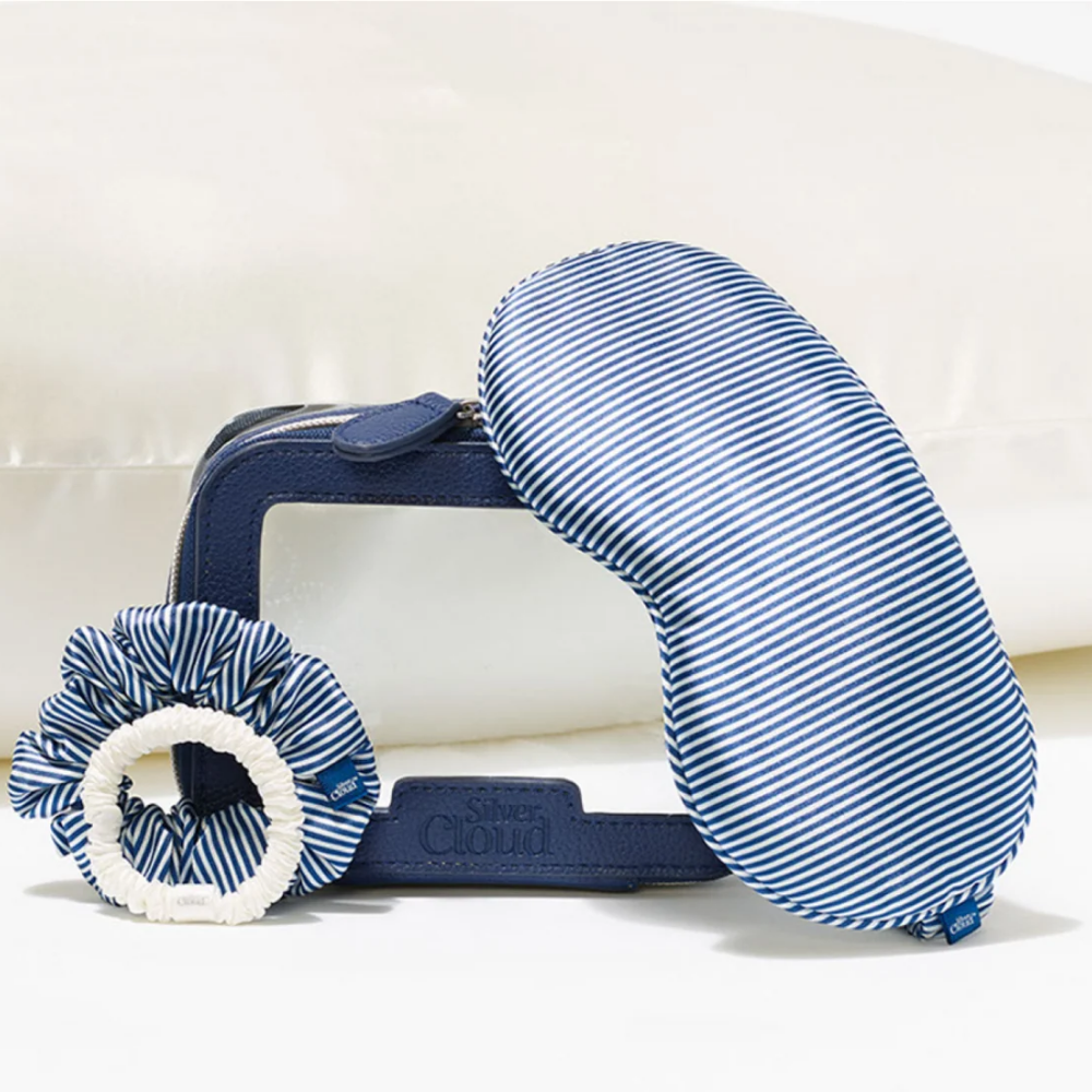 Silver Cloud Santorini Satin+ Travel Gift Set