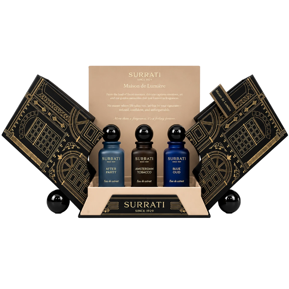 Surrati Maison De Lumiere Extrait De Parfum Gift Set 3 x 50ml