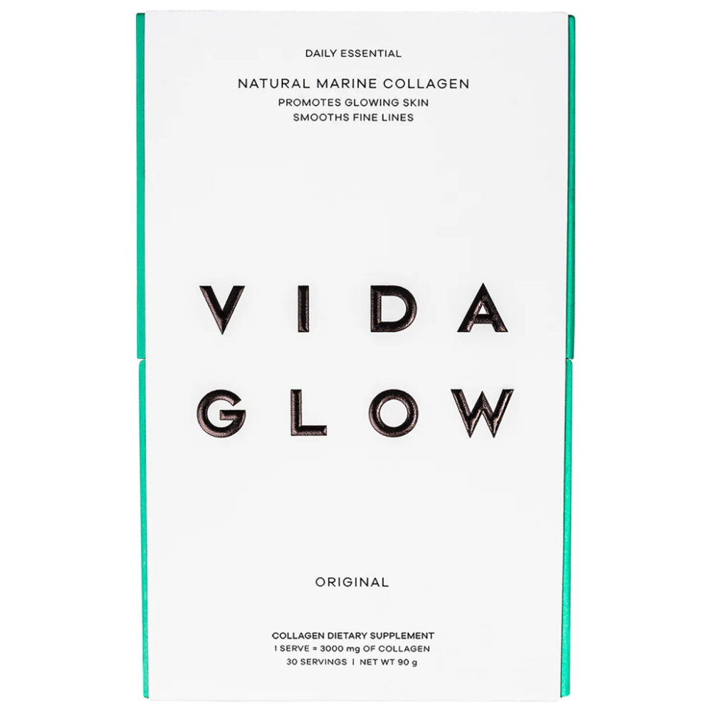 Vida Glow Natural Marine Collagen Supplement Original Sachets x30