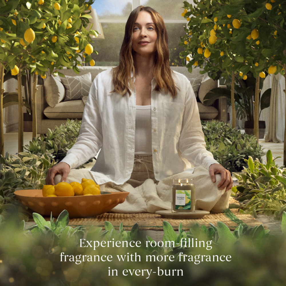 Yankee Candle Sage & Citrus Medium Signature Jar Candle