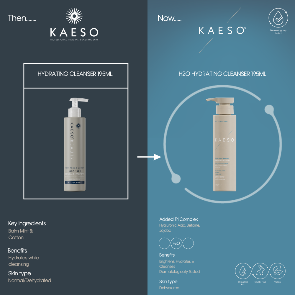 Kaeso H20 Face Care Hydrating Cleanser 195ml