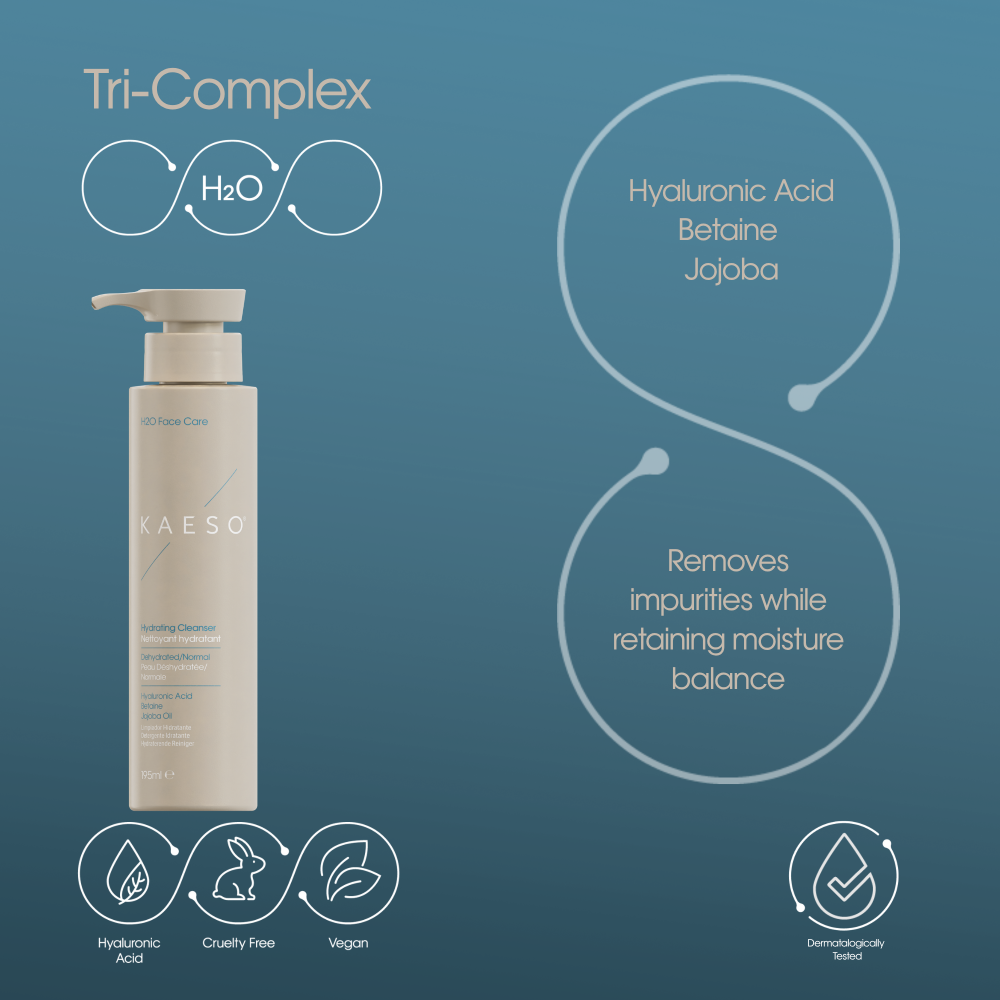 Kaeso H20 Face Care Hydrating Cleanser 195ml