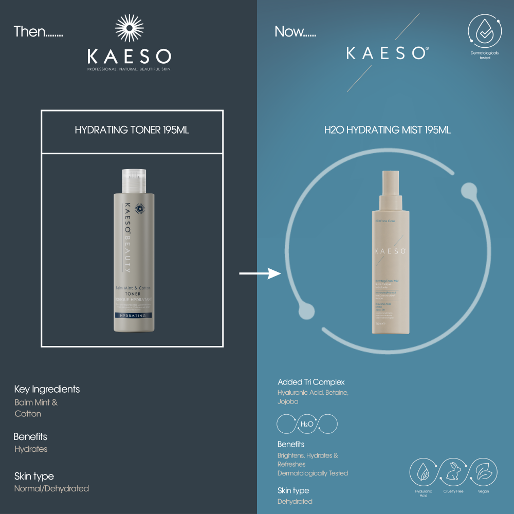 Kaeso H20 Face Care Hydrating Mist 195ml
