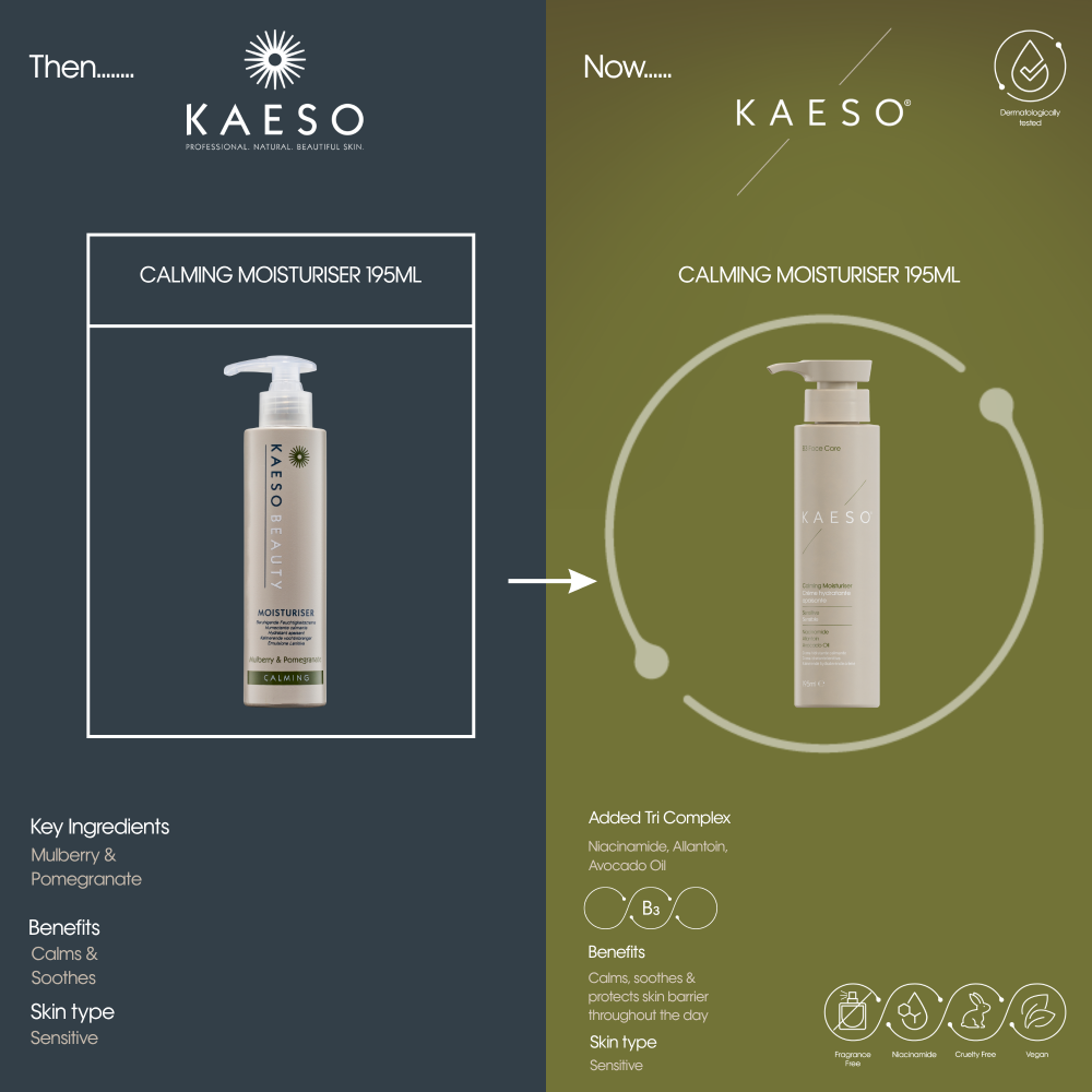 Kaeso B3 Face Care Calming Moisturiser 195ml