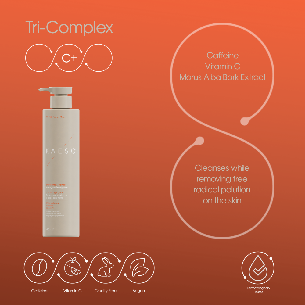 Kaeso Vitamin C+ Face Care Energising Cleanser 485ml