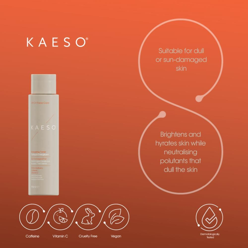 Kaeso Vitamin C+ Face Care Energising Toner 495ml