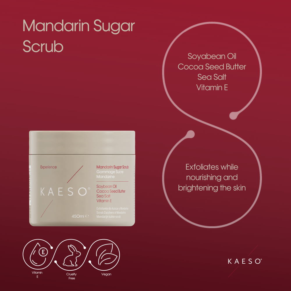 Kaeso Experience Mandarin Sugar Body Scrub 450ml