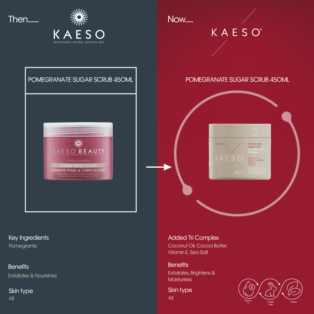 Kaeso Experience Pomegranate Sugar Body Scrub 450ml