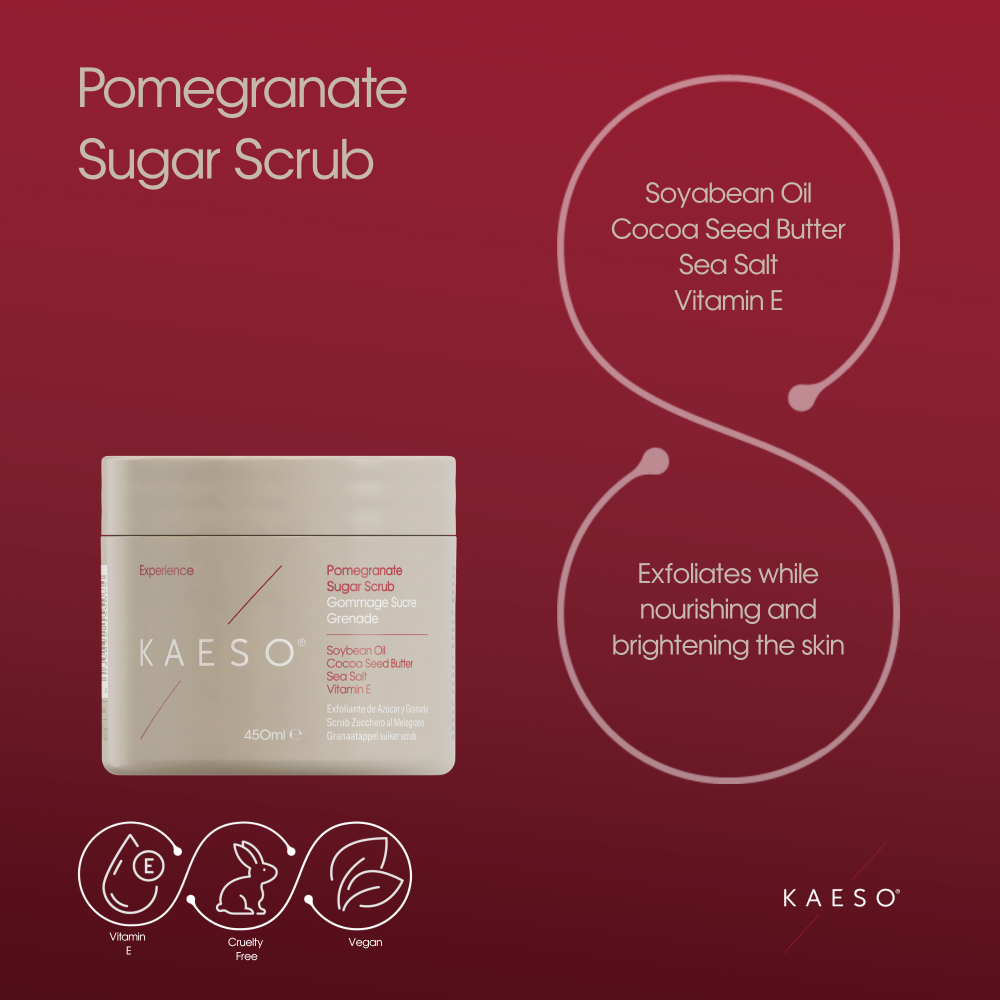 Kaeso Experience Pomegranate Sugar Body Scrub 450ml