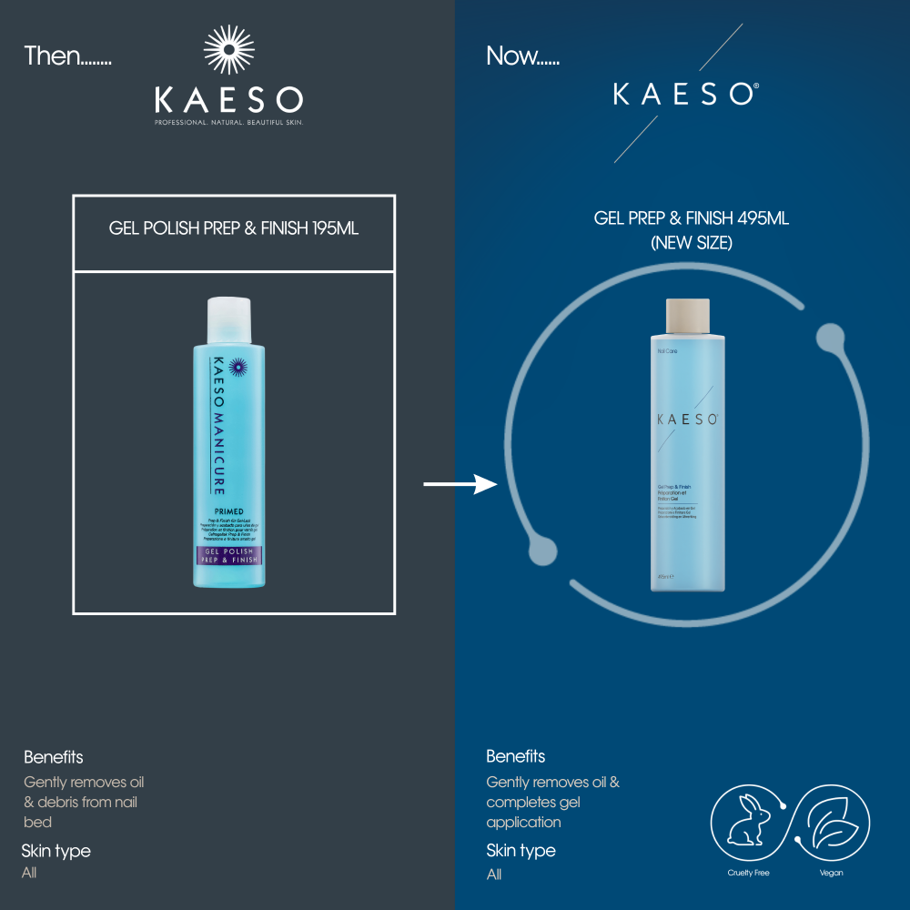Kaeso Nail Care Gel Prep & Finish 495ml