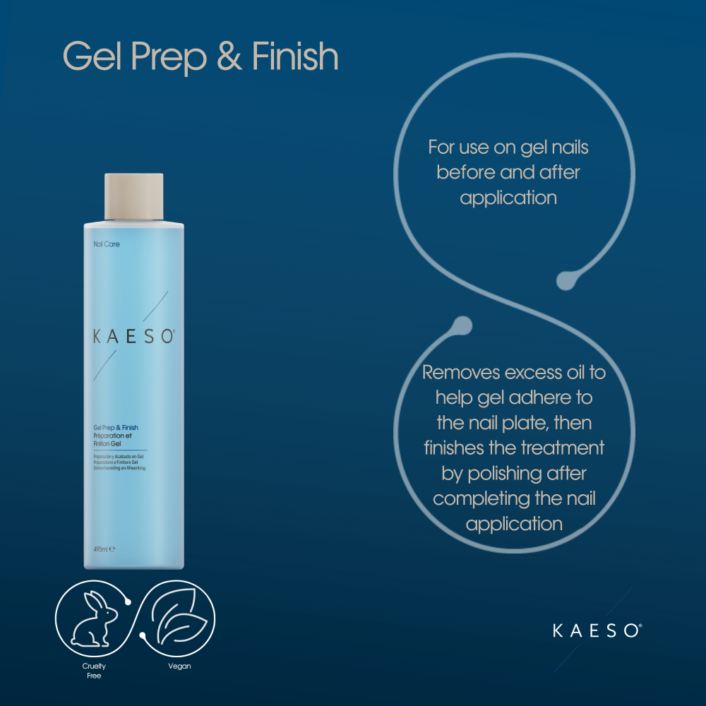 Kaeso Nail Care Gel Prep & Finish 495ml
