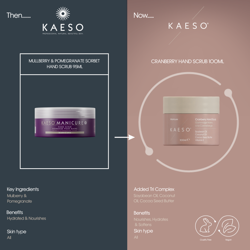 Kaeso Manicure Cranberry Hand Scrub 100ml