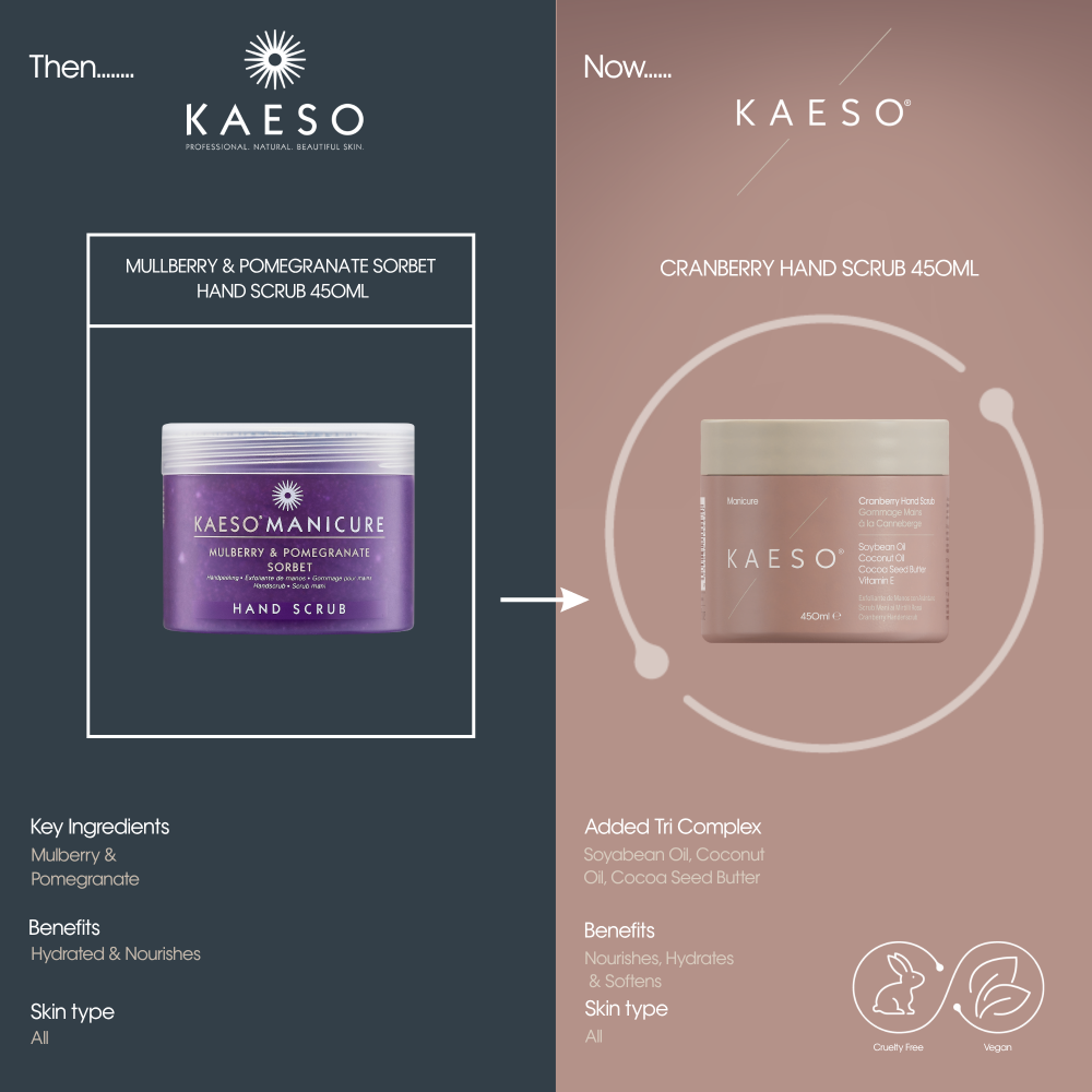Kaeso Manicure Cranberry Hand Scrub 450ml