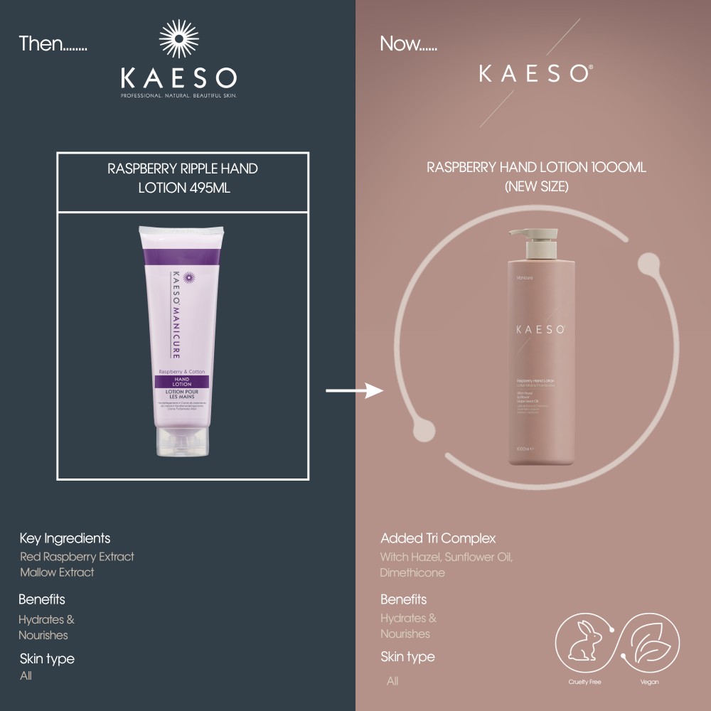Kaeso Manicure Raspberry Hand Lotion 1000ml