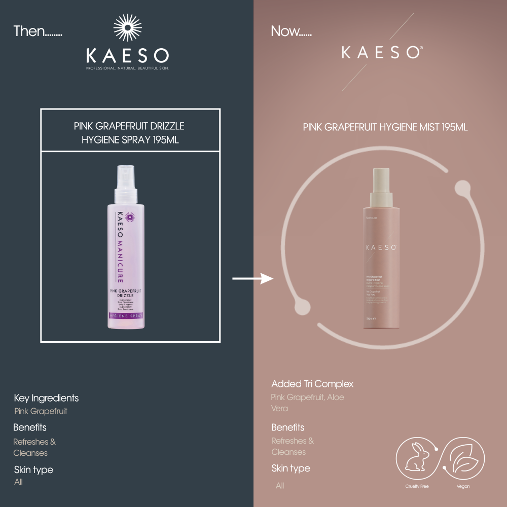 Kaeso Manicure Pink Grapefruit Hygiene Mist 195ml