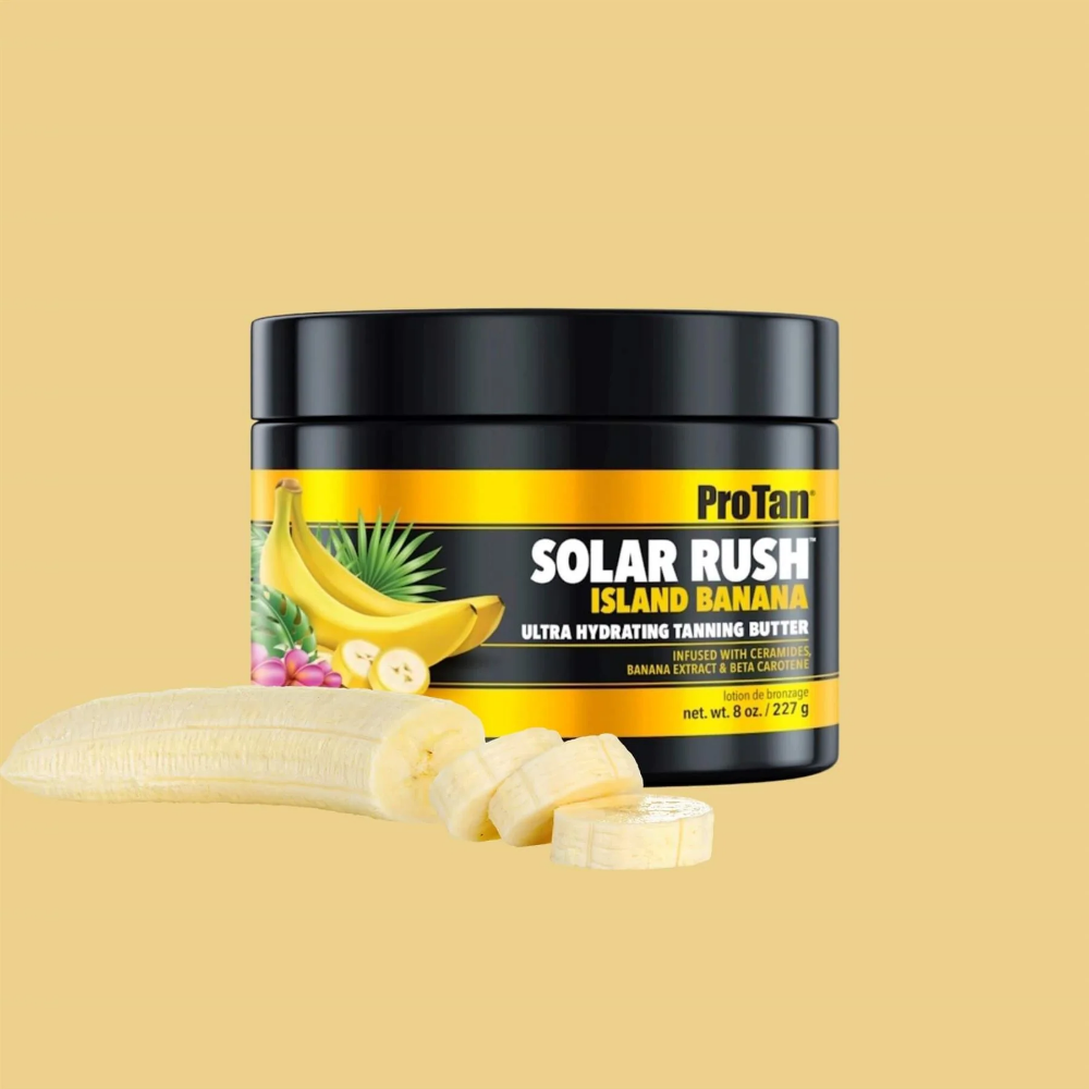 ProTan Solar Rush Island Banana Ultra Hydrating Tanning Butter 227g