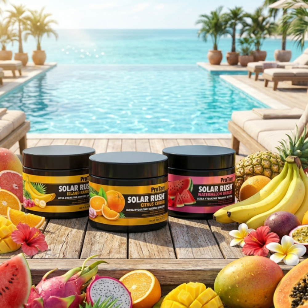 ProTan Solar Rush Island Banana Ultra Hydrating Tanning Butter 227g