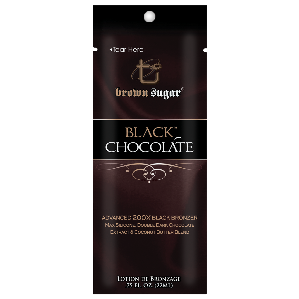 Tan Incorporated Black Chocolate Black Bronzer Accelerator Lotion Sachet 22ml