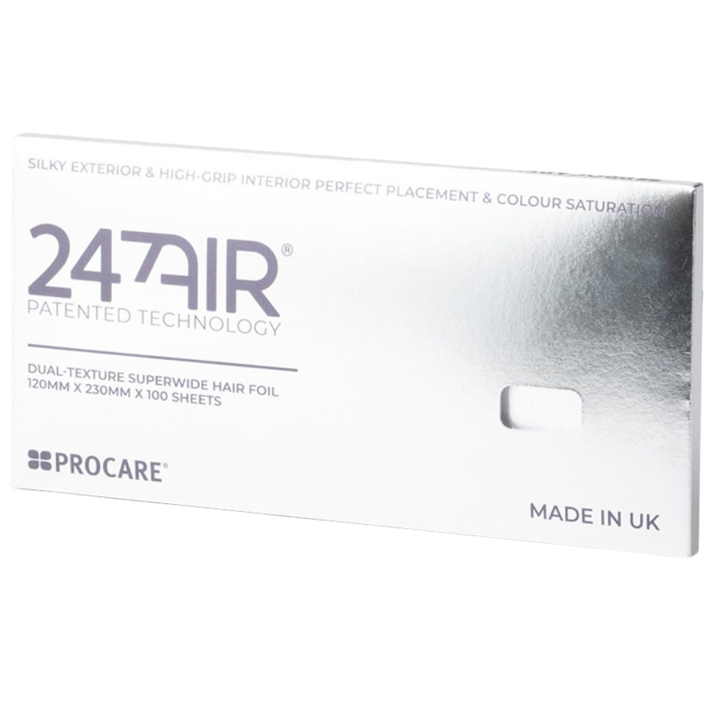 Procare Premium 247AIR Superwide Dual Texture Hair Foil Sheets 100 Sheets