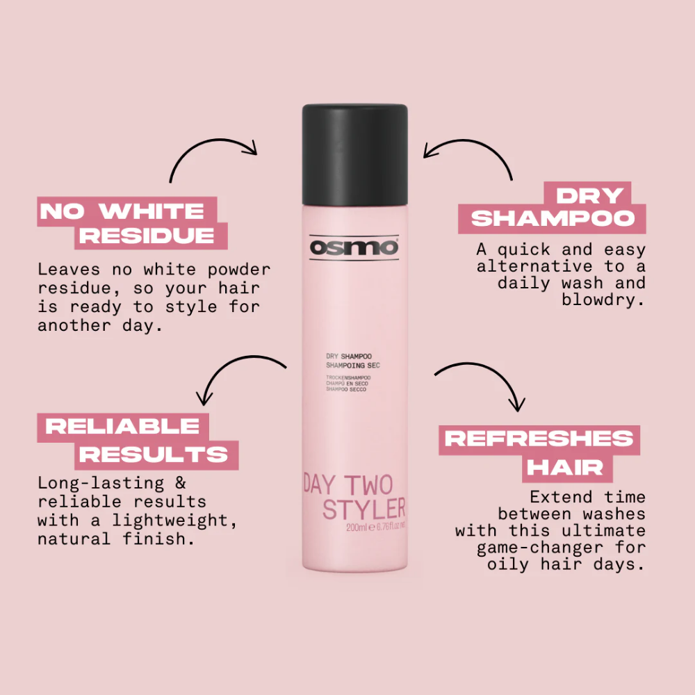 Osmo Day Two Styler Dry Shampoo 200ml