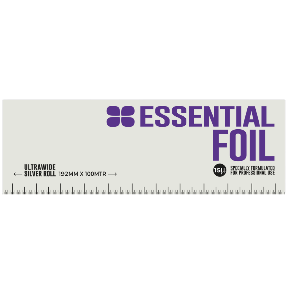 Procare Essential Ultrawide Silver Hair Foil 192mm x 100mtr
