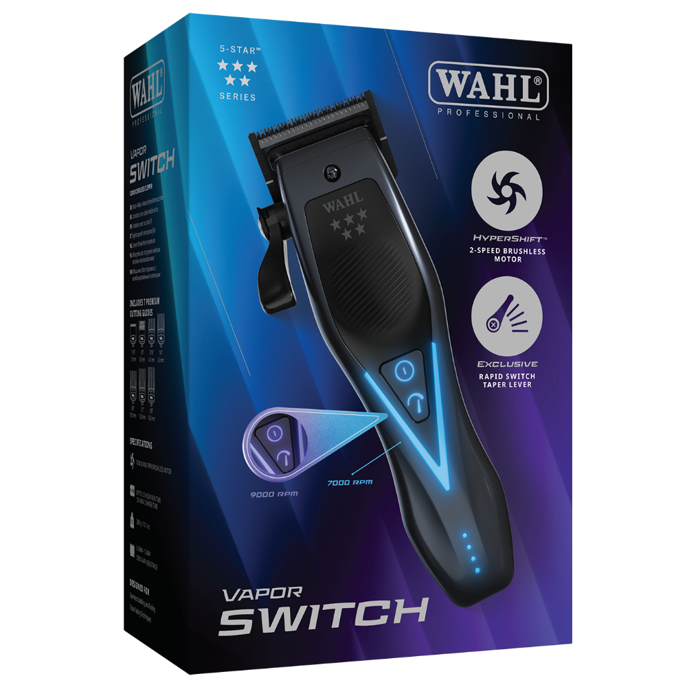 Wahl Professional Vapor Switch Cord/Cordless Hair Clipper