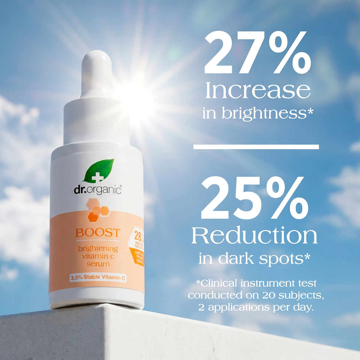 Dr. Organic Boost Brightening Vitamin C Serum 30ml