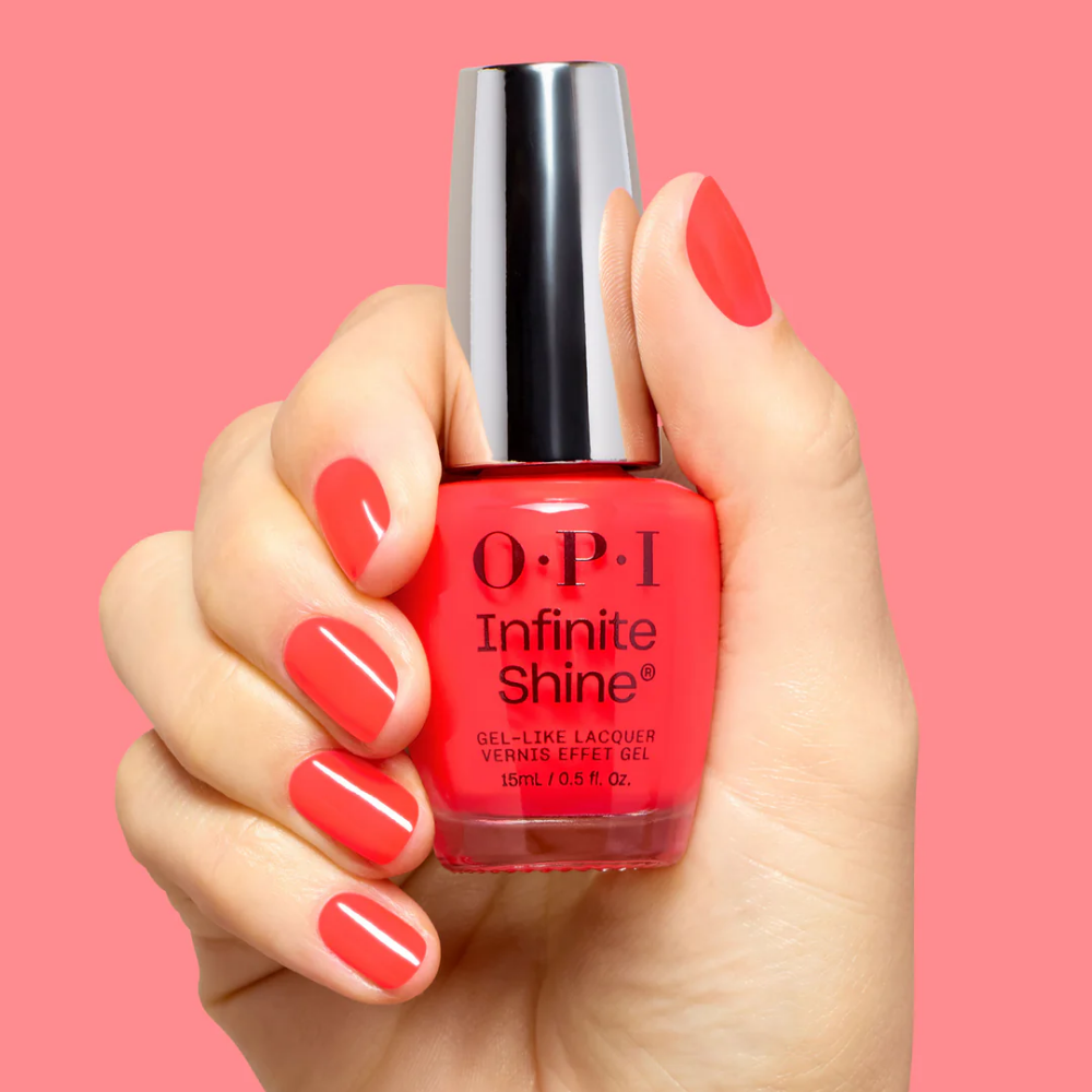 OPI Infinite Shine Gel-Like Nail Lacquer Pack A Cherry-On Bag 15ml