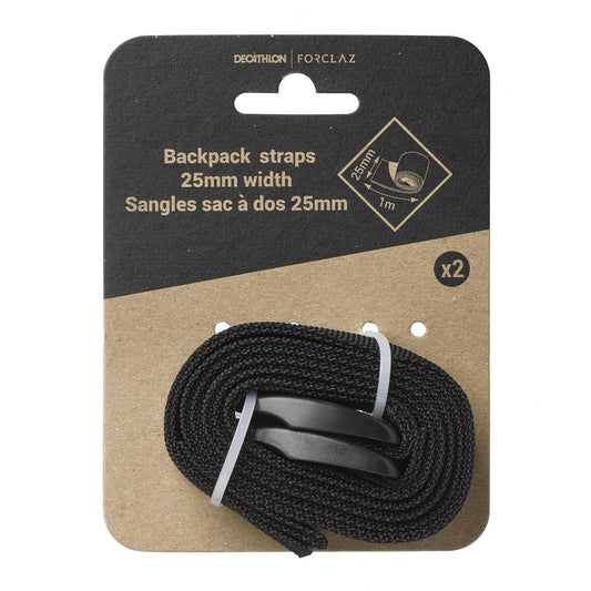 Forclaz Hiking Backpack Tightening Strap 2-Pack