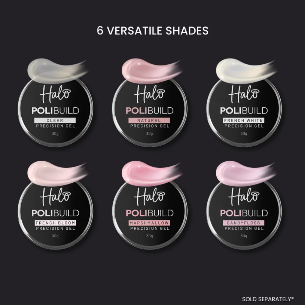 Halo PoliBuild Precision Nail Gel Marshmallow 30g
