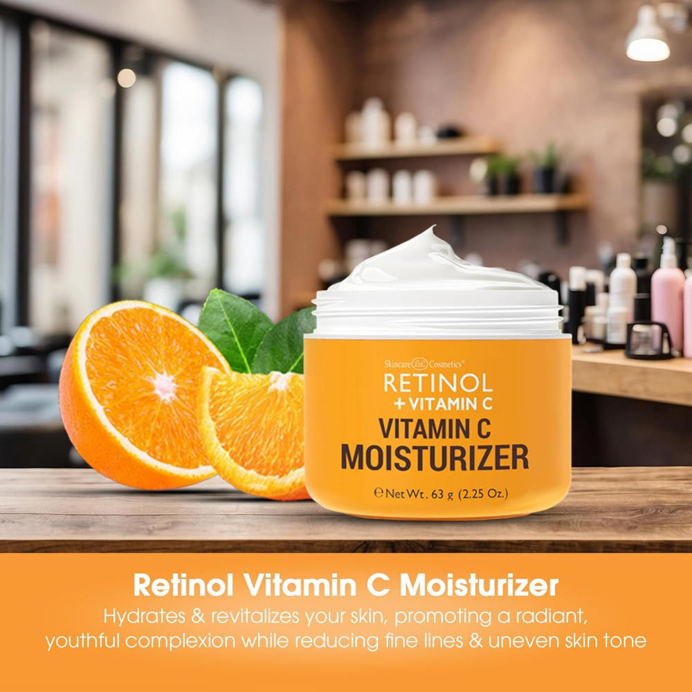 Skincare Cosmetics Retinol + Vitamin C Moisturiser 63g