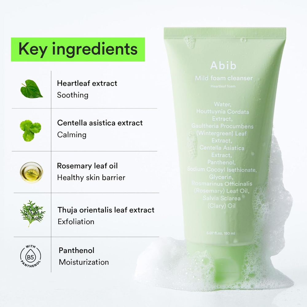 Abib Acne Foam Cleanser Heartleaf Foam 150ml