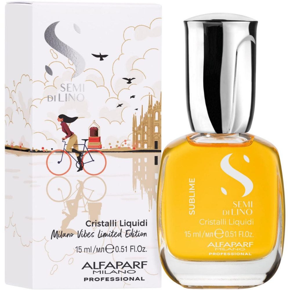 Alfaparf Milano Semi Di Lino Sublime Cristalli Liquidi Milano Vibes Edition 15ml