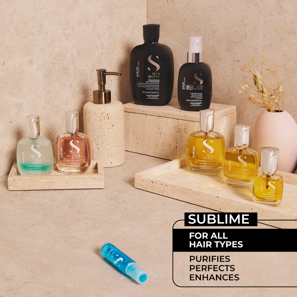 Alfaparf Milano Semi Di Lino Sublime Liquid Light Illuminating Lamellar Water 250ml