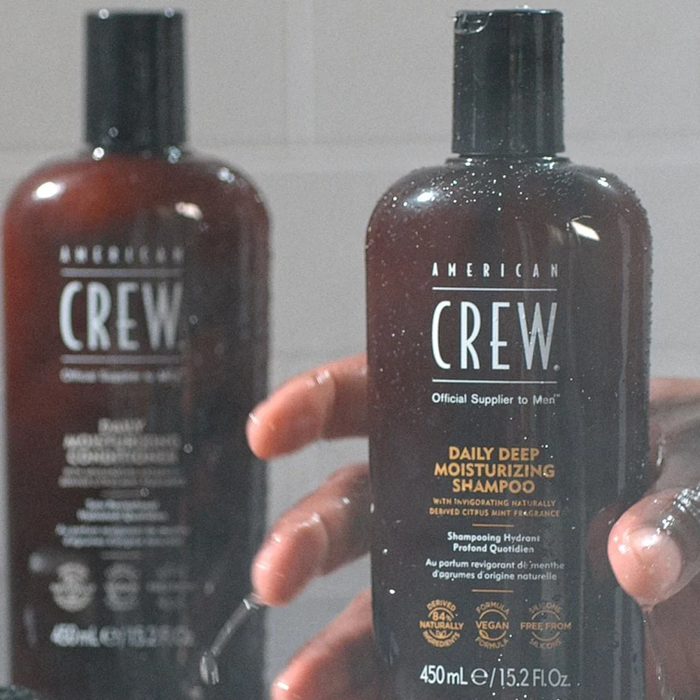American Crew Daily Deep Moisturising Shampoo & Conditioner Twin 2 x 1000ml